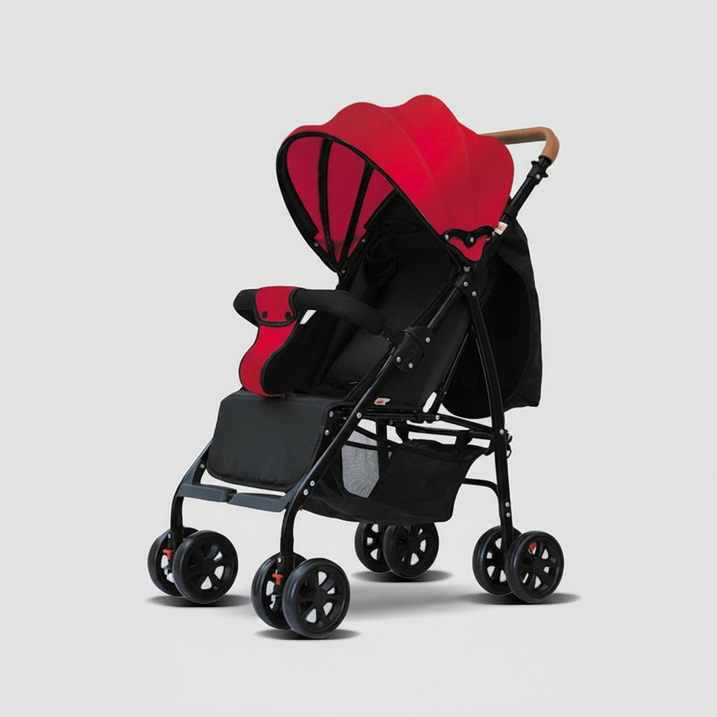 Poussette_canne_compacte_rouge