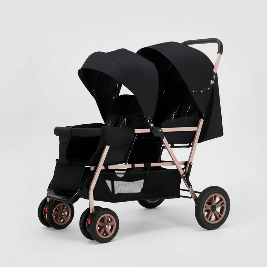 Poussette_canne_double_compacte_noire