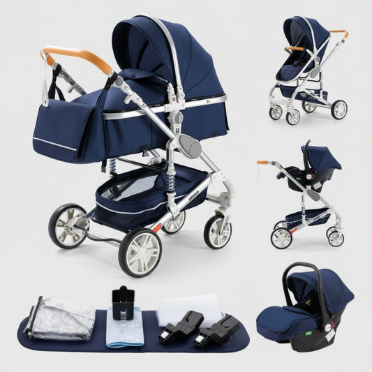 Poussette_compacte_3_en_1_bleu