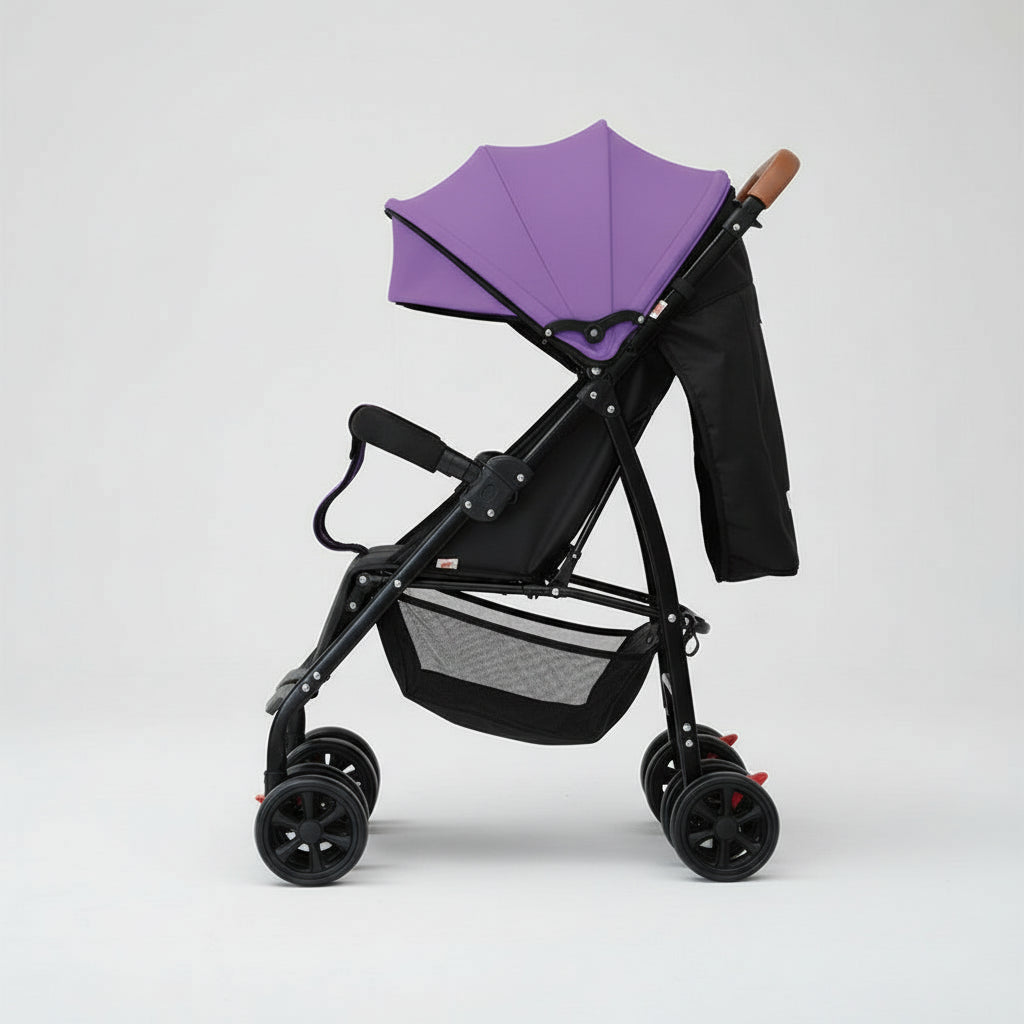 poussette canne compacte de profil