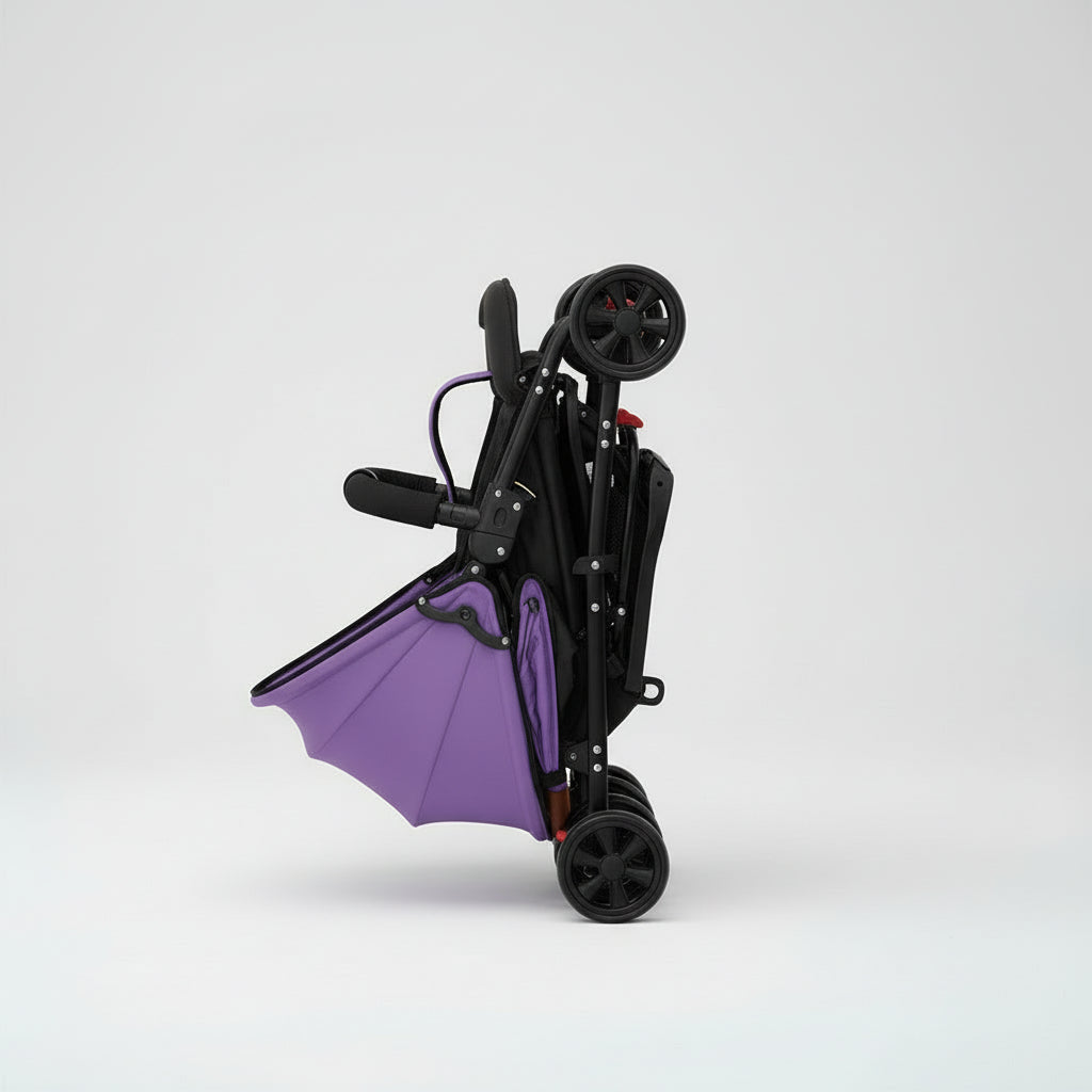 poussette canne compacte plié